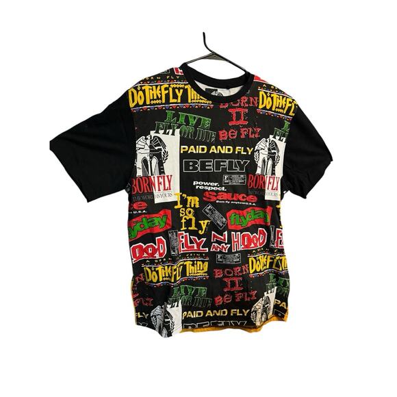 Born Other - Y2K Born Fly Movie Quotes Mens T Shirt XL